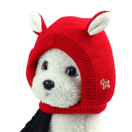 Warm Winter Pet Ear Covers & Puppy Cap Earmuffs for Dog Relief