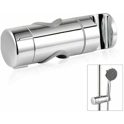 Adjustable Shower Riser Rail Holder with Hose Slider Clamp Bracket