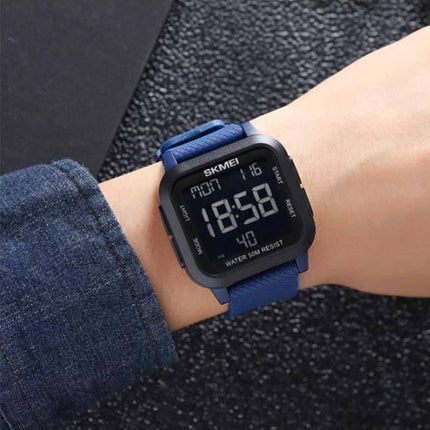Men's SKMEI-1894 Digital Sports Watch Waterproof Casual Military Style