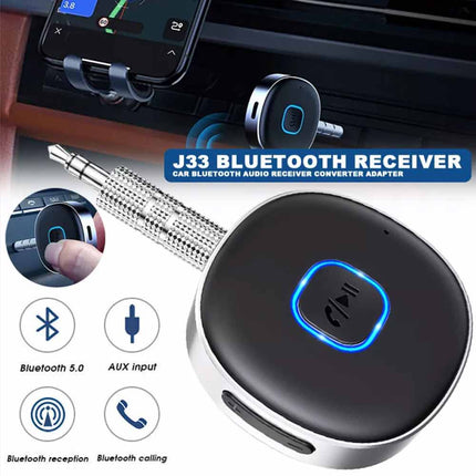 Bluetooth AUX Adapter Wireless Music Receiver for Car Headphone iPod