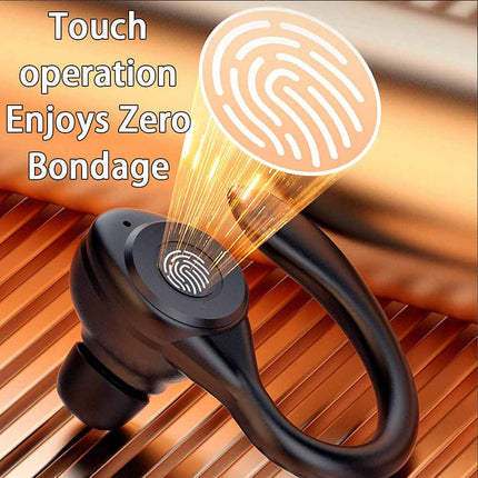 Wireless Bluetooth 5.3 Sport Earbuds Gym Headphones with Mic Sweatproof