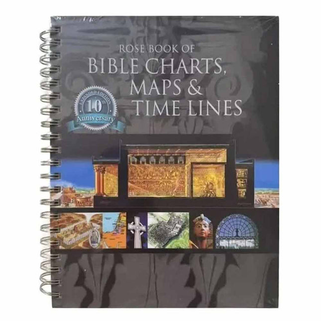 Full-Color Bible Charts, Maps, and Time Lines Reference Book