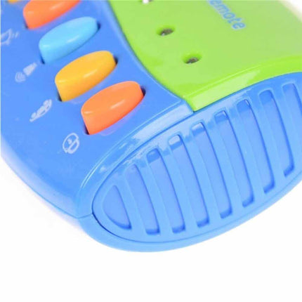 Musical Car Key Toy for Baby, Colorful Flash Keychain Pretend Remote Gift