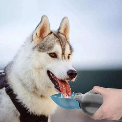 800ml Portable Dog Water Bottle for Outdoor Travel Hiking Walking