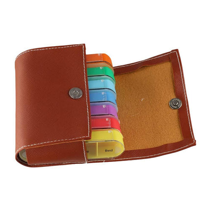 28 Grid 7 Day Weekly Pill Box Tablet Organizer Storage Case