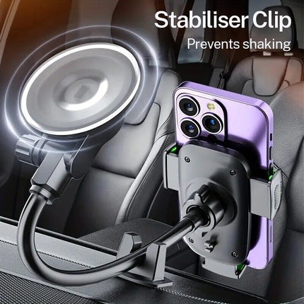 Car Phone Holder Gooseneck Suction Mount Long Arm for Windscreen Dashboard