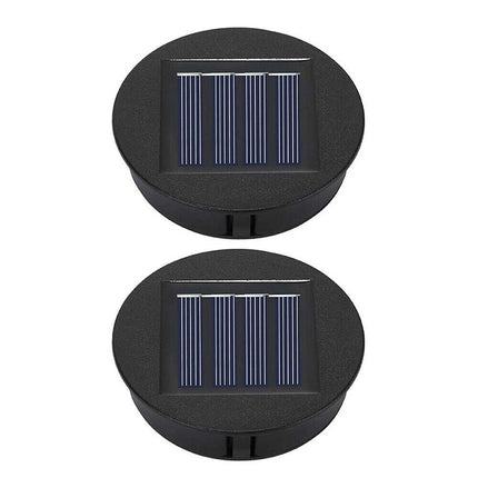 Solar Lights Replacement Top with LED Bulbs, 1-4pcs for Lantern Lid