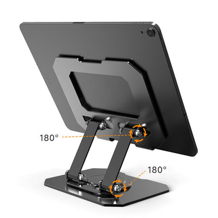 Portable Metal Swivel Tablet Stand Holder Laptop Riser for iPad/Pro/Air