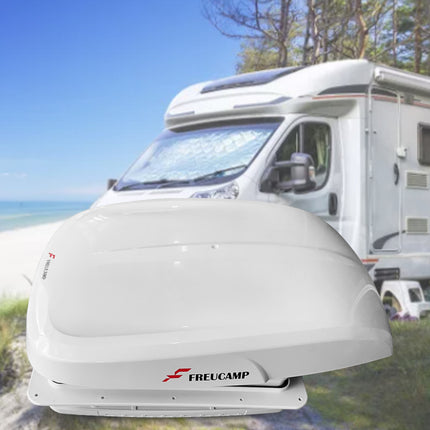 RV LED Deluxe Power Lift Caravan Vent Hatch with 12V Fan & Temperature Sensor