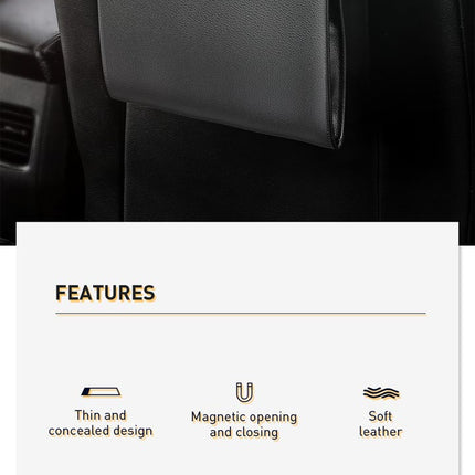 Baseus Car Trash Garbage Bag Back Seat Waste Rubbish Basket Organizer