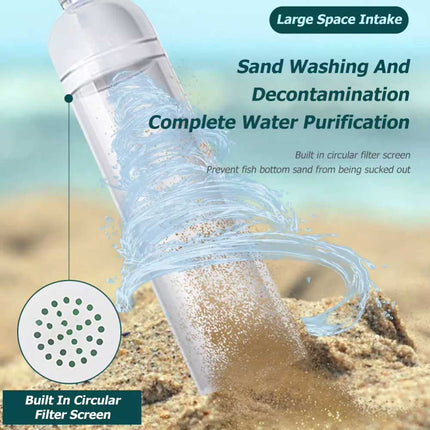 Aquarium Syphon Vacuum Cleaner & Pump for Gravel Filter and Water Change