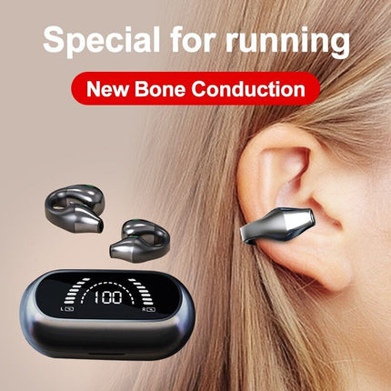New Bone Conduction Bluetooth Sports Headset Wireless Earphone