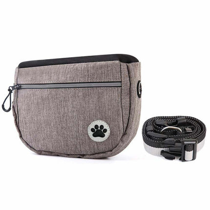 Large Capacity Dog Training Pouch, Waist Bag for Treats & Snacks