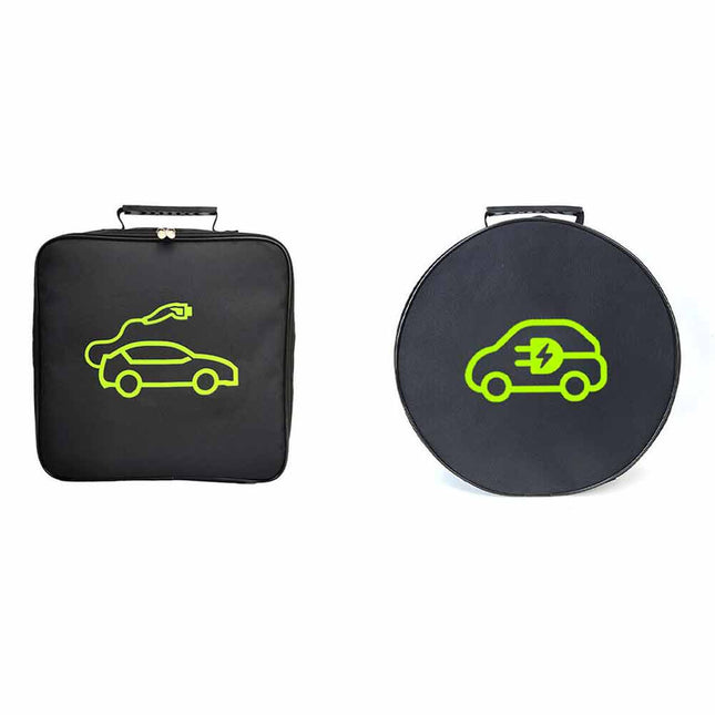 Portable EV Car Charging Cable Storage Bag for Jump Cables & Power