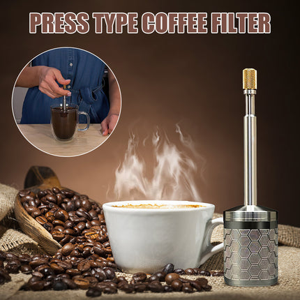 21CM Stainless Steel Coffee Filter for Coffee Machine