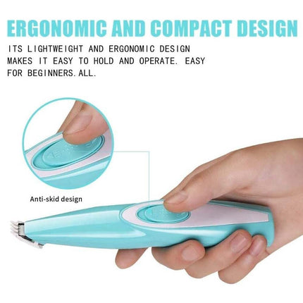 Professional Pet Dog Electric Hair Trimmer Mini Paw Pads Clippers Shaver