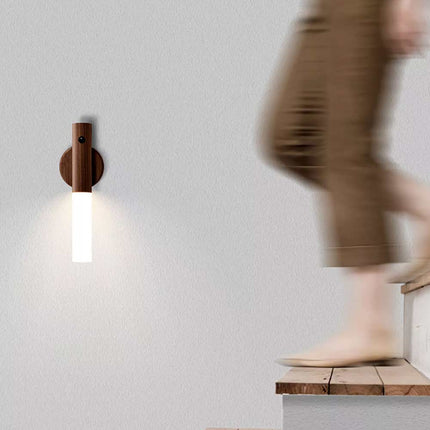 Wireless USB Rechargeable Motion Sensor LED Night Light – Magnetic Wall Lamp