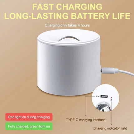 Rechargeable LED Magnetic Wall Mounted Night Lamp with Remote