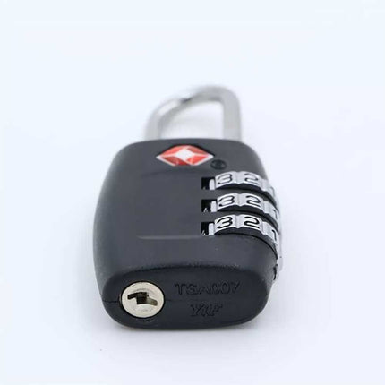 2-Pack 3-Dial Travel Luggage Combination Padlock for Suitcase