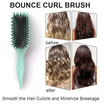 Women Curl Define Styling Brush – Hair Comb Tool for Styling