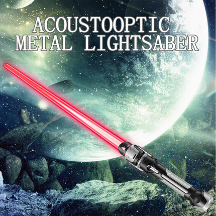 2 Pack LED Lightsaber Swords Colorful Flashing Light with Sound Toy