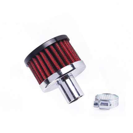 Portable Mini Breather Filters High Flow Crankcase Vent Cover Car Air Filter