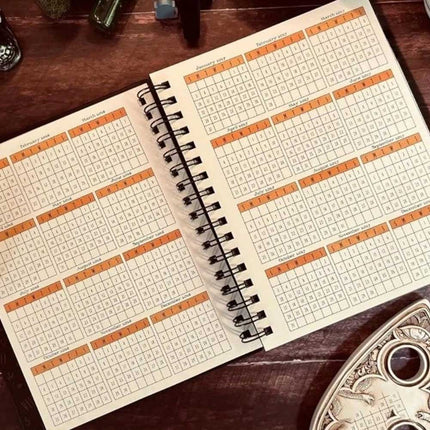 2026 Weekly Planner Waiting for the Night Spiral Bound Journal Notebook Diary