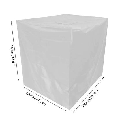 Heavy Duty IBC Water Tank Cover Waterproof For 1000L Container UV Protective