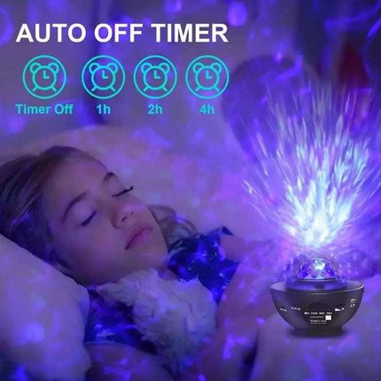 LED Ocean Star Galaxy Projector Night Light for Baby Room Party