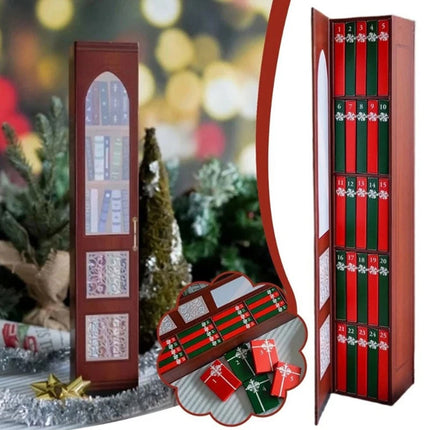 Mini Book Ornament Advent Calendar 2025 Christmas with Book Gift