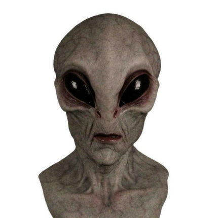 Soft Latex Alien Mask, Scary Halloween Cosplay Prop Comfortable