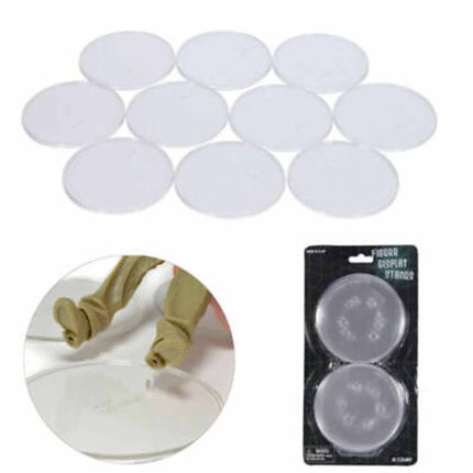10 Pack PVC Figure Display Stand For NECA 15-20cm Action Figure Model Base