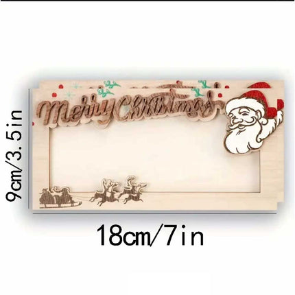 2x Assorted Cute Christmas Money Gift Wallet with Envelopes Random