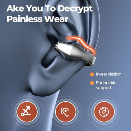 New Bone Conduction Bluetooth Sports Headset Wireless Earphone