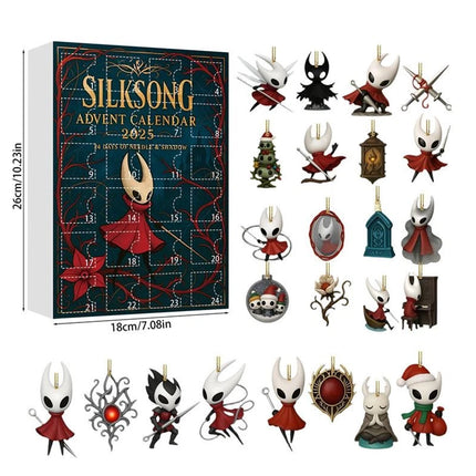 2025 Advent Calendar 24 Days 2D Acrylic Blind Boxes Holiday Countdown