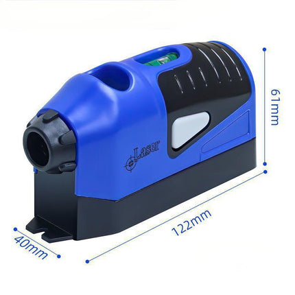 Mini Laser Level Vertical Horizontal Straight Line Measurement Gauge Tool
