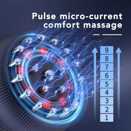 Electric Body Massage Brush Lymphatic Drainage Microcurrent Meridian Machine