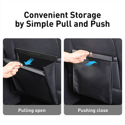 Baseus Car Trash Garbage Bag Back Seat Waste Rubbish Basket Organizer