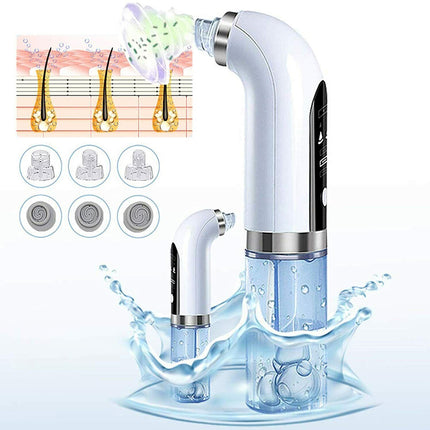 Facial Vacuum Blackhead Remover Skin Pore Acne Suction Cleaner Machine