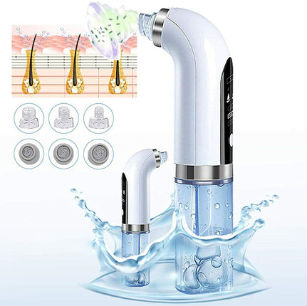 Facial Vacuum Blackhead Remover Skin Pore Acne Suction Cleaner Machine