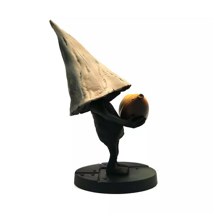 Cute Nomes with Yellow Raincoat Girl Statue Game Toy Model