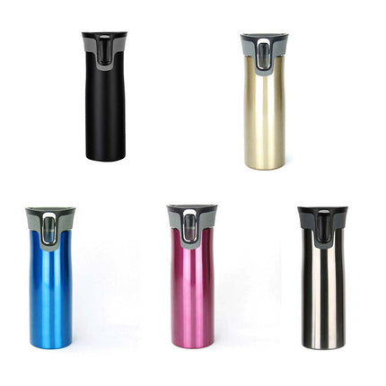 550ml Stainless Steel Thermal Bottle Travel Mug Portable Coffee Cup