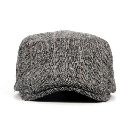 Classic Mens Newsboy Gatsby Ivy Cap, Cabbie Golf Driving Beret Beanie