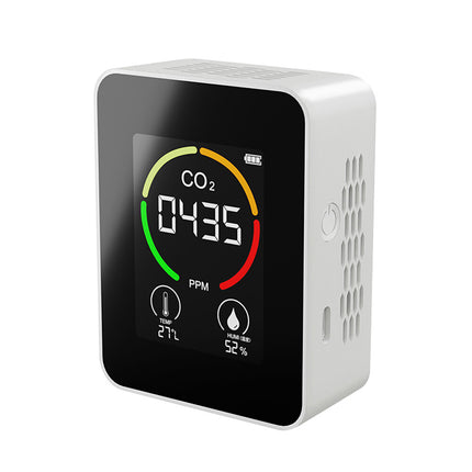 Portable 3in1 Carbon Dioxide Detector, LCD Digital Temp Humidity Meter