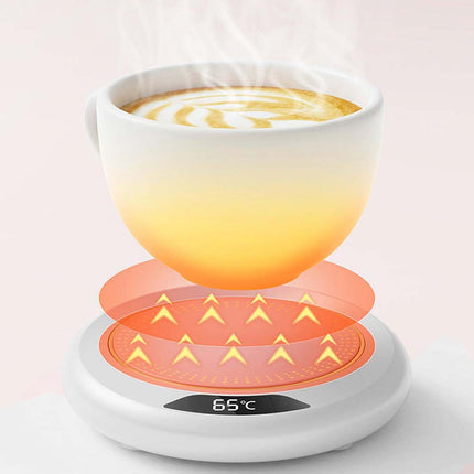 Smart USB Electric Coffee Mug Warmer Heating Coaster Mat Pad Tea Milk