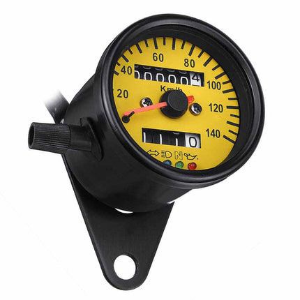 Universal LED Motorcycle Speedometer Tachometer with Odometer Gauge