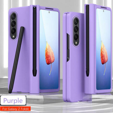 Full Cover Shockproof Hybrid Case w/ Pen Holder for Z Fold 4/3