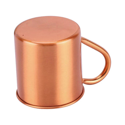 450ML Pure Copper Moscow Mule Mug for Camping, Coffee, Beer, Cocktail