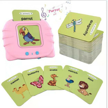 Talking Flash Cards Educational Sound Learning Words Toddler  Gift