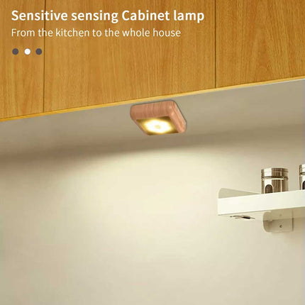 6 LED Motion Sensor Night Light Battery Operated Indoor Closet Cabinet Lamp